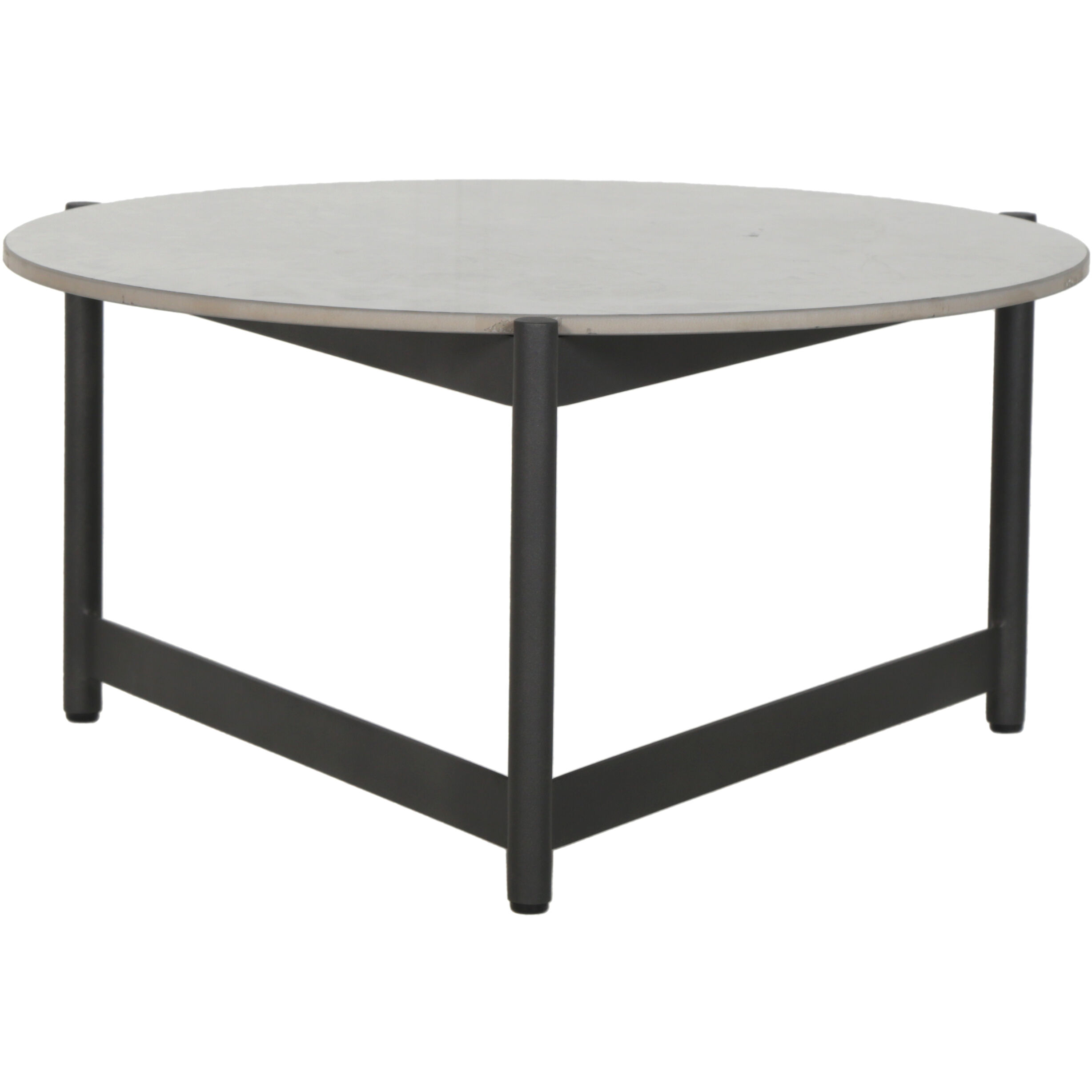 Amalfi 26 X 13.5 inch Grey Outdoor Coffee Table, Small